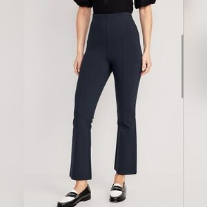 Old Navy Stevie Black Jack Kick Flare Extra High Rise Pants Size Medium